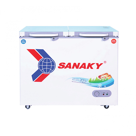 Mua Tủ Đông Sanaky 250 Lít VH-2599W2KD Kính Màu