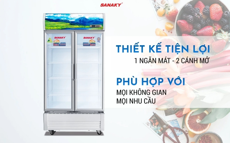 Tủ Mát Sanaky Inverter 800 Lít VH-8009HP3