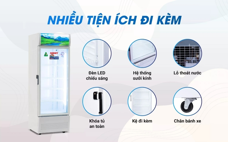 Tủ Mát Sanaky VH-4089K 400 lít