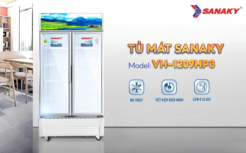 Tủ Mát Sanaky VH-1209HP3 1200 lít 