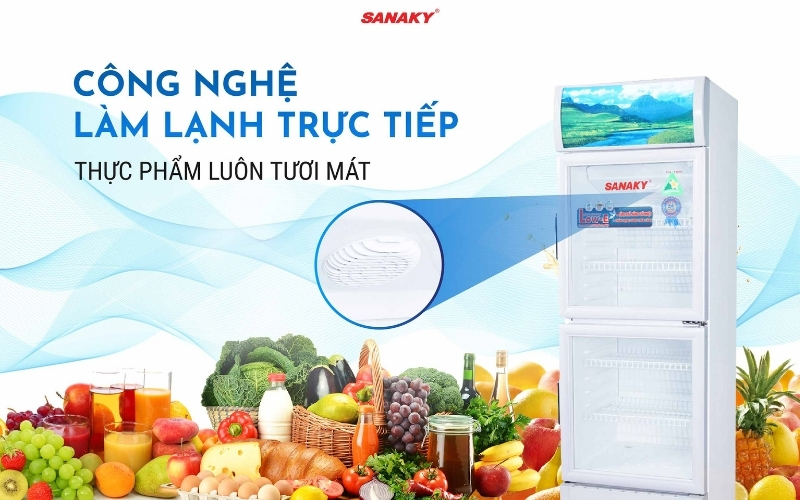 Tủ Mát Sanaky VH-308WL 300lít