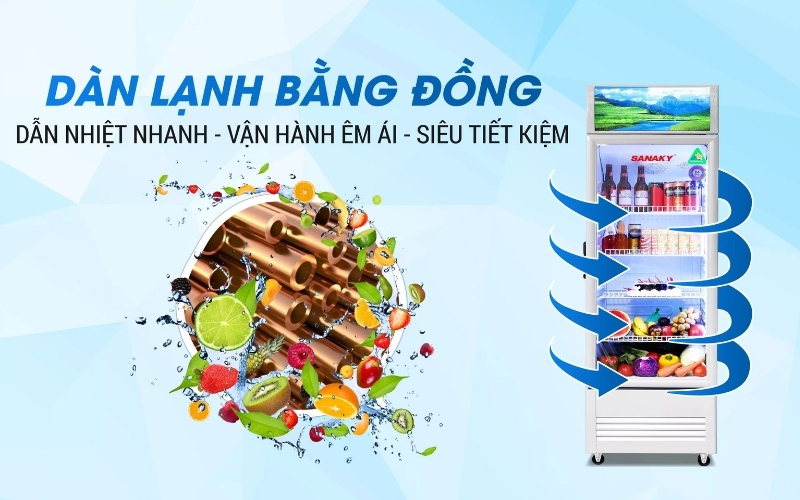 Tủ Mát Sanaky VH-5089K 480 lít