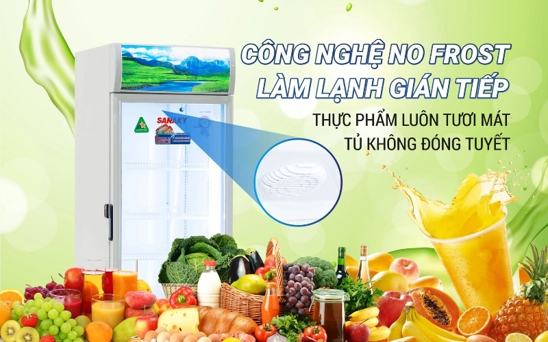 Tủ Mát Sanaky VH-5089K3 480 lít