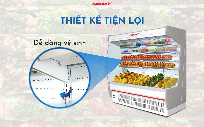 Tủ Mát siêu thị Sanaky VH-15HP