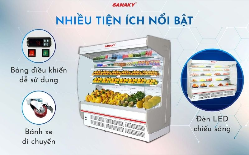 Tủ Mát siêu thị Sanaky VH-25HP