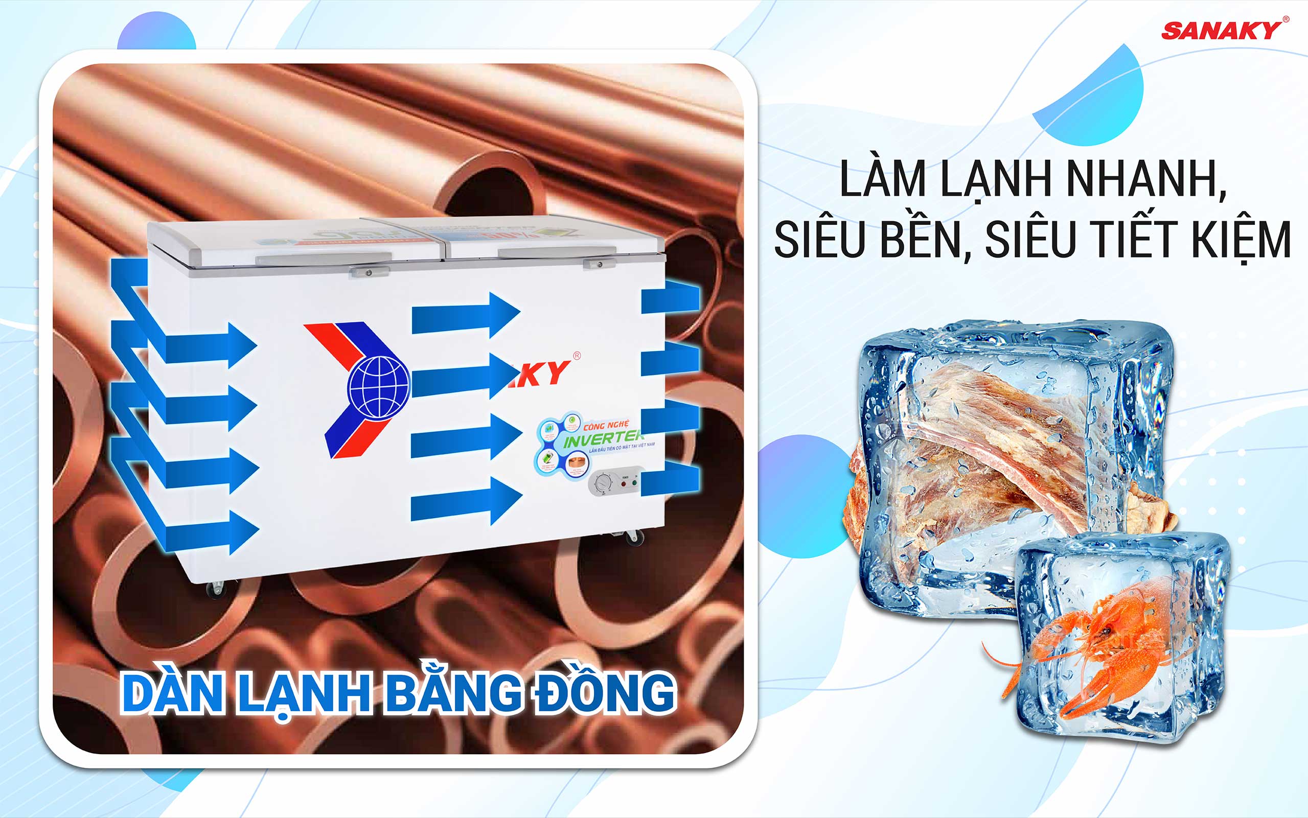 Tiết kiệm điện năng cùng dàn lạnh bằng đồng