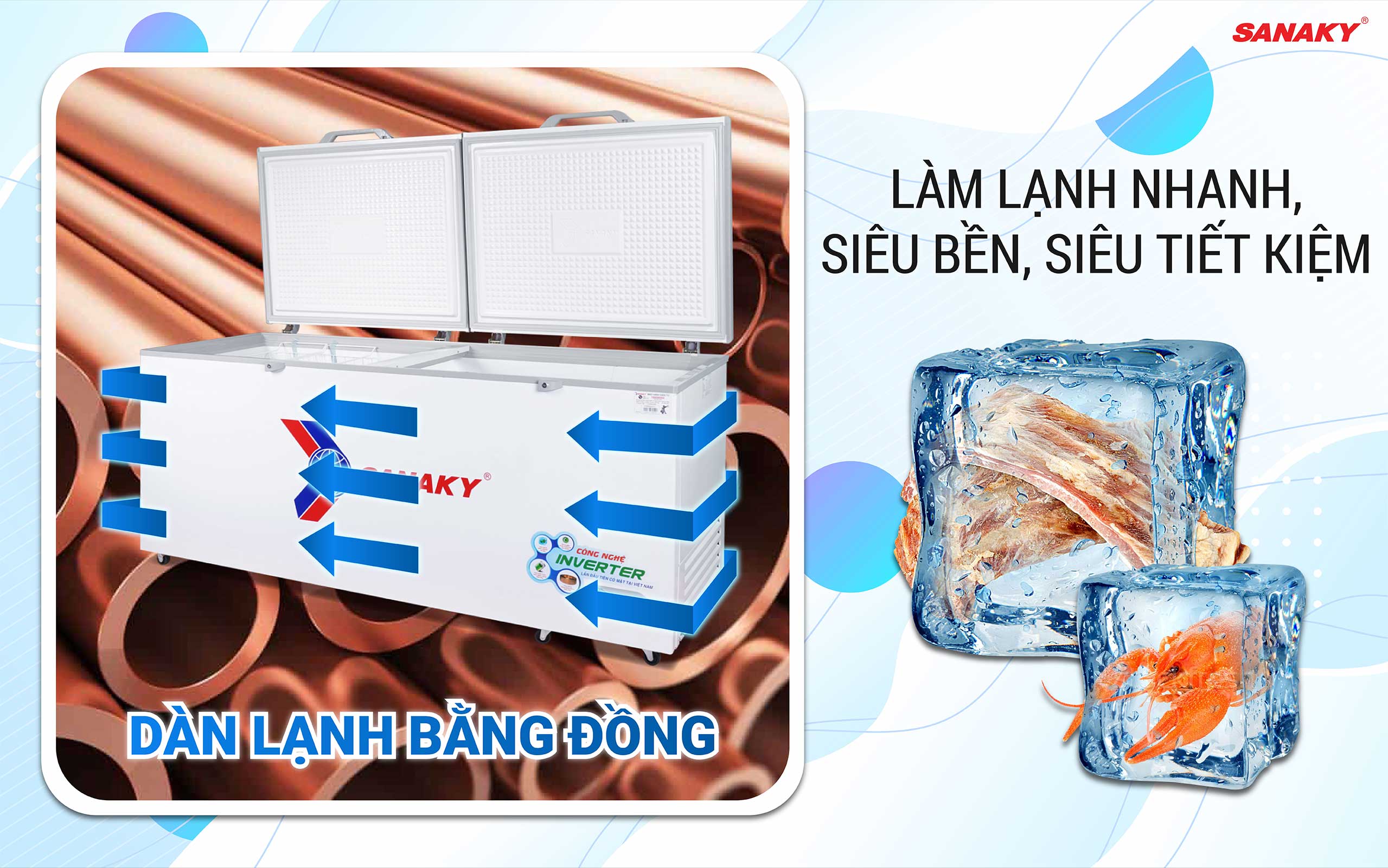 Tiết kiệm điện năng cùng dàn lạnh bằng đồng