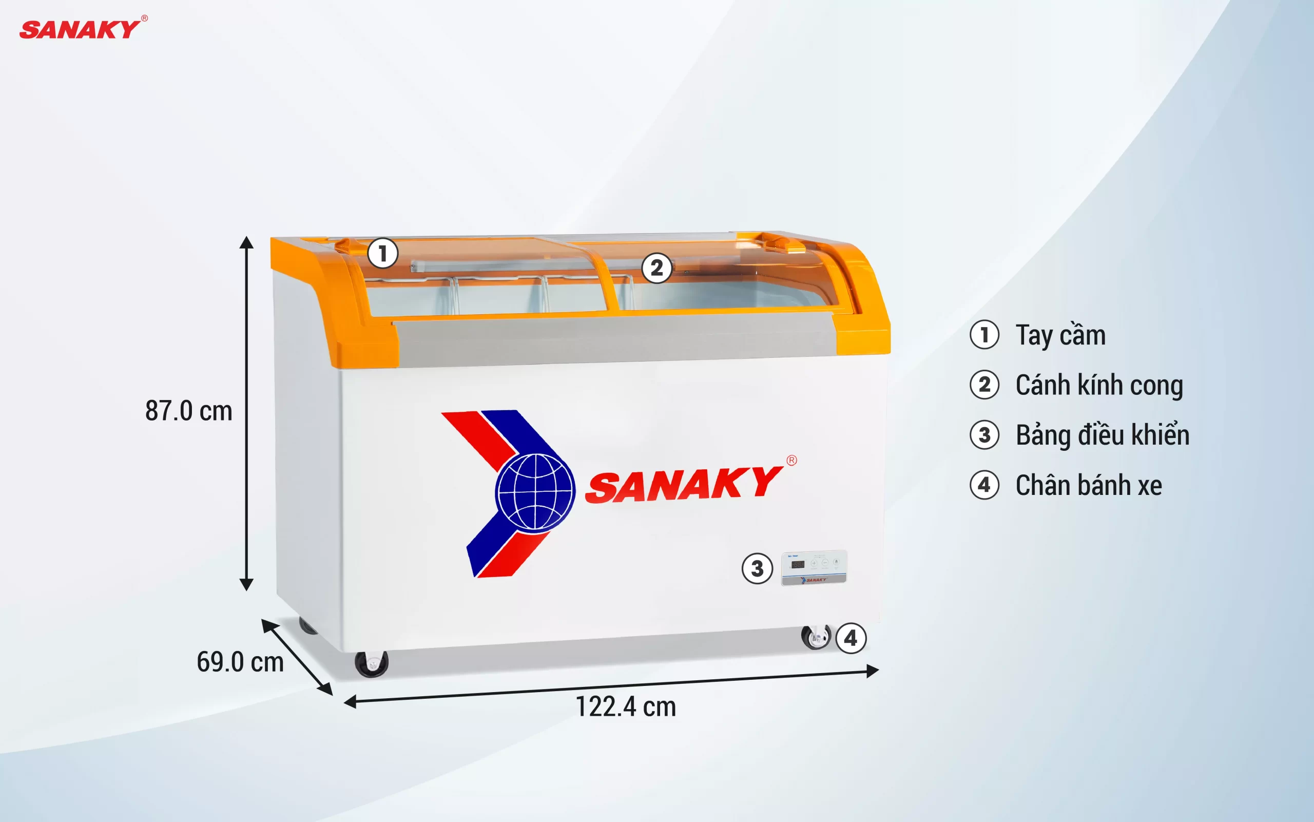 Tủ Đông Sanaky VH-4899KB